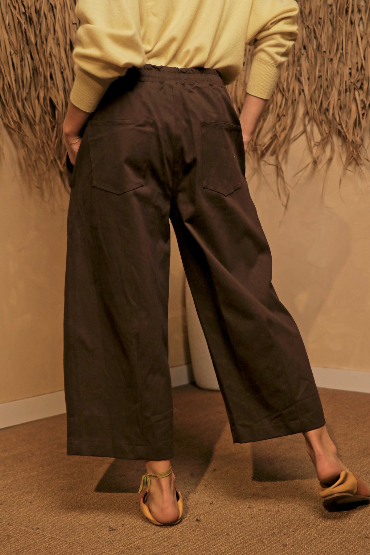 Pantalon Vinaccia Chocolate