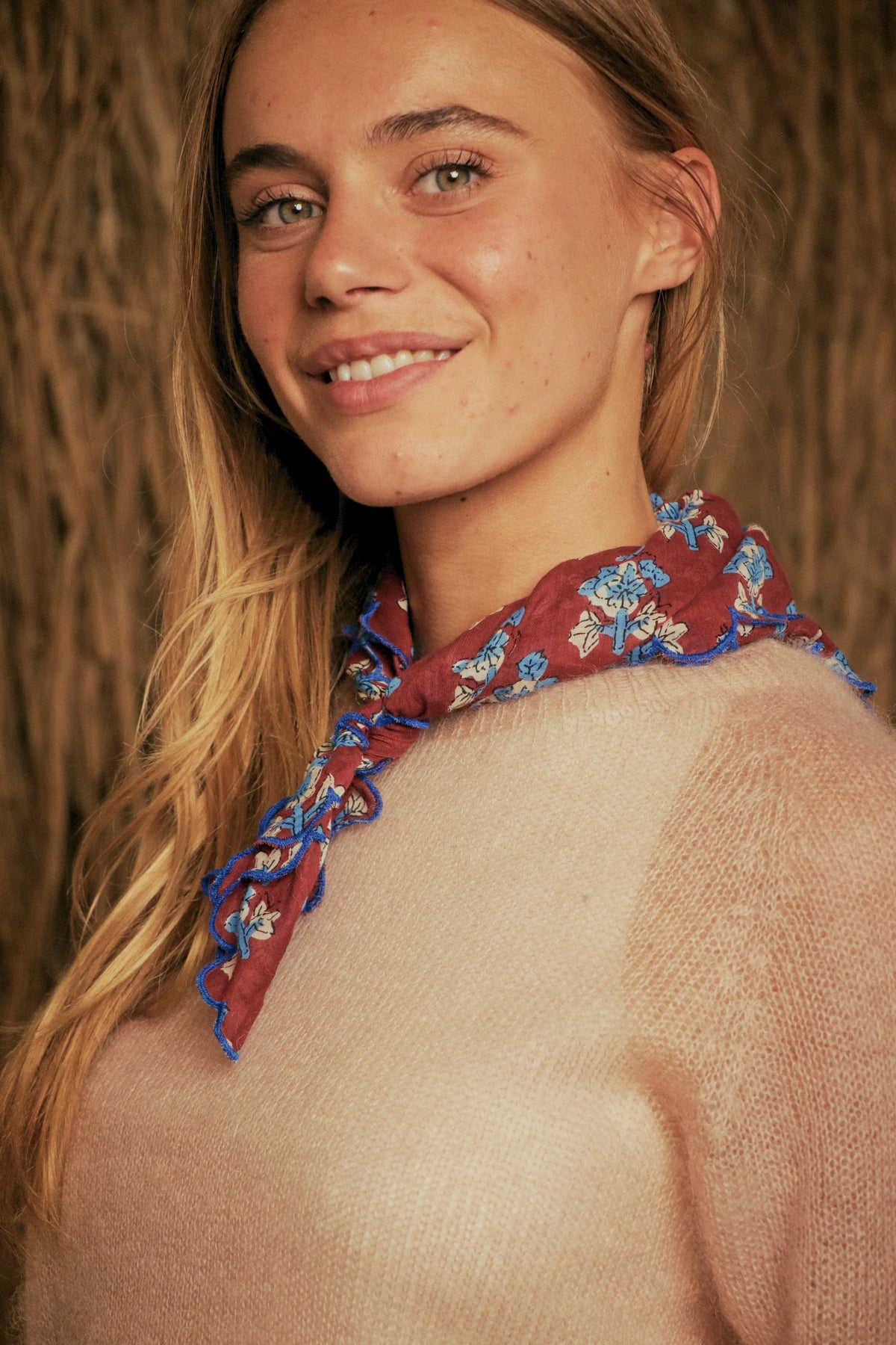 Foulard Fleur de Java