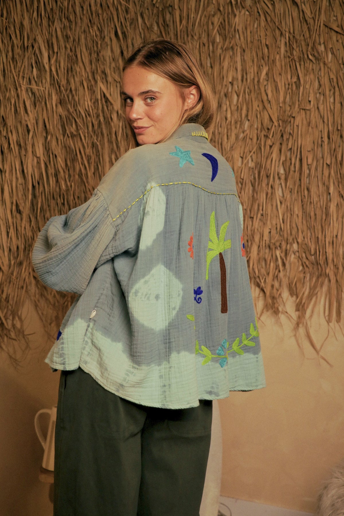 Chemise Jardin d’Émeraude