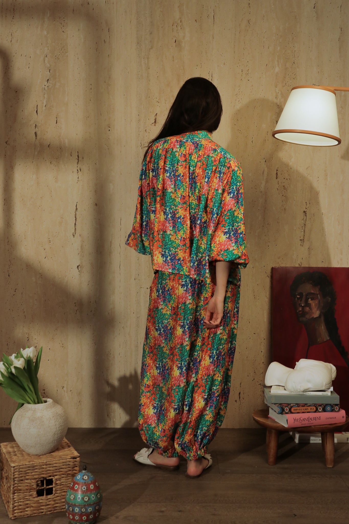 Chemise Jardin Impressionniste