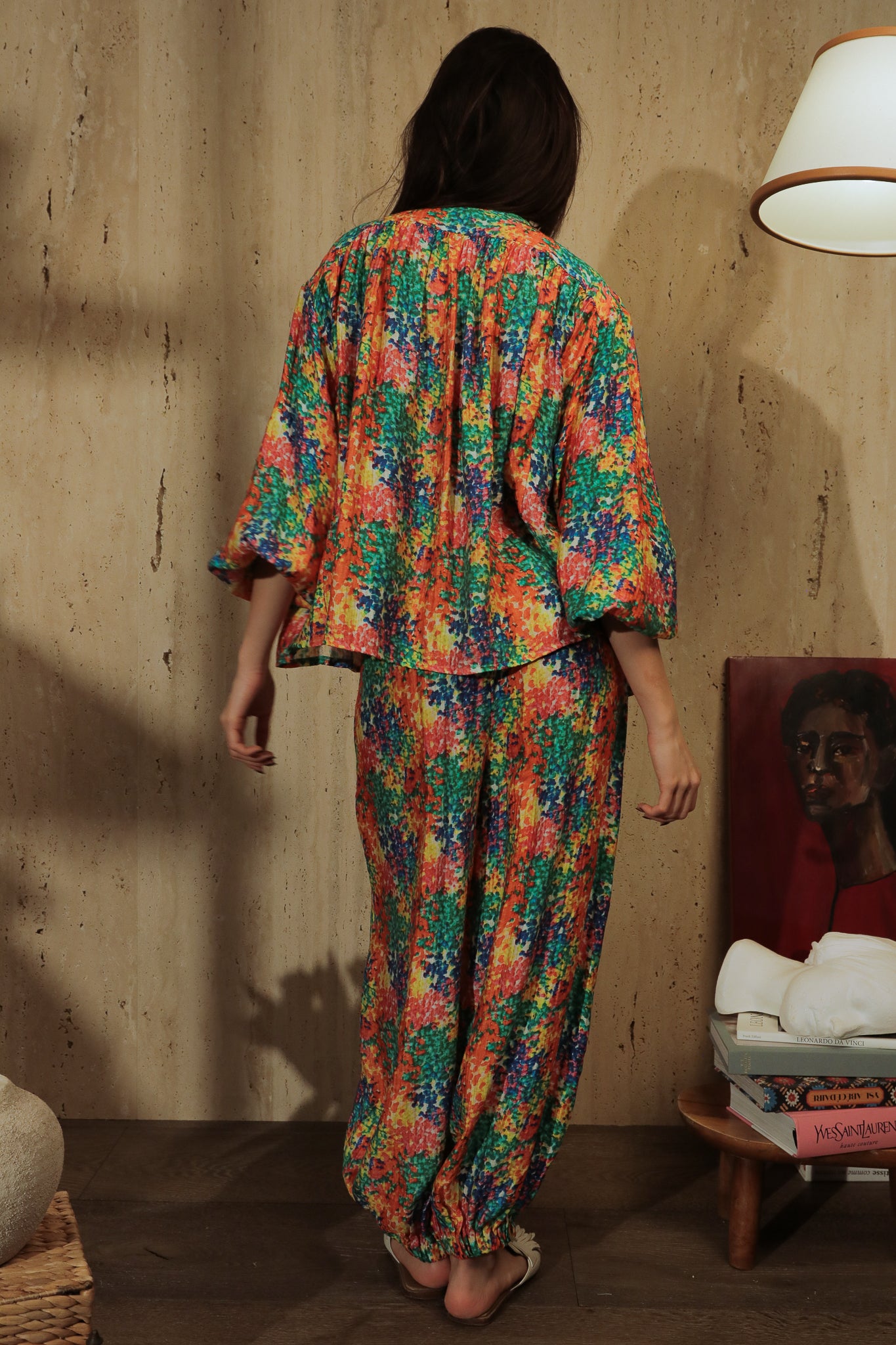 Pantalon Jardin Impressionniste