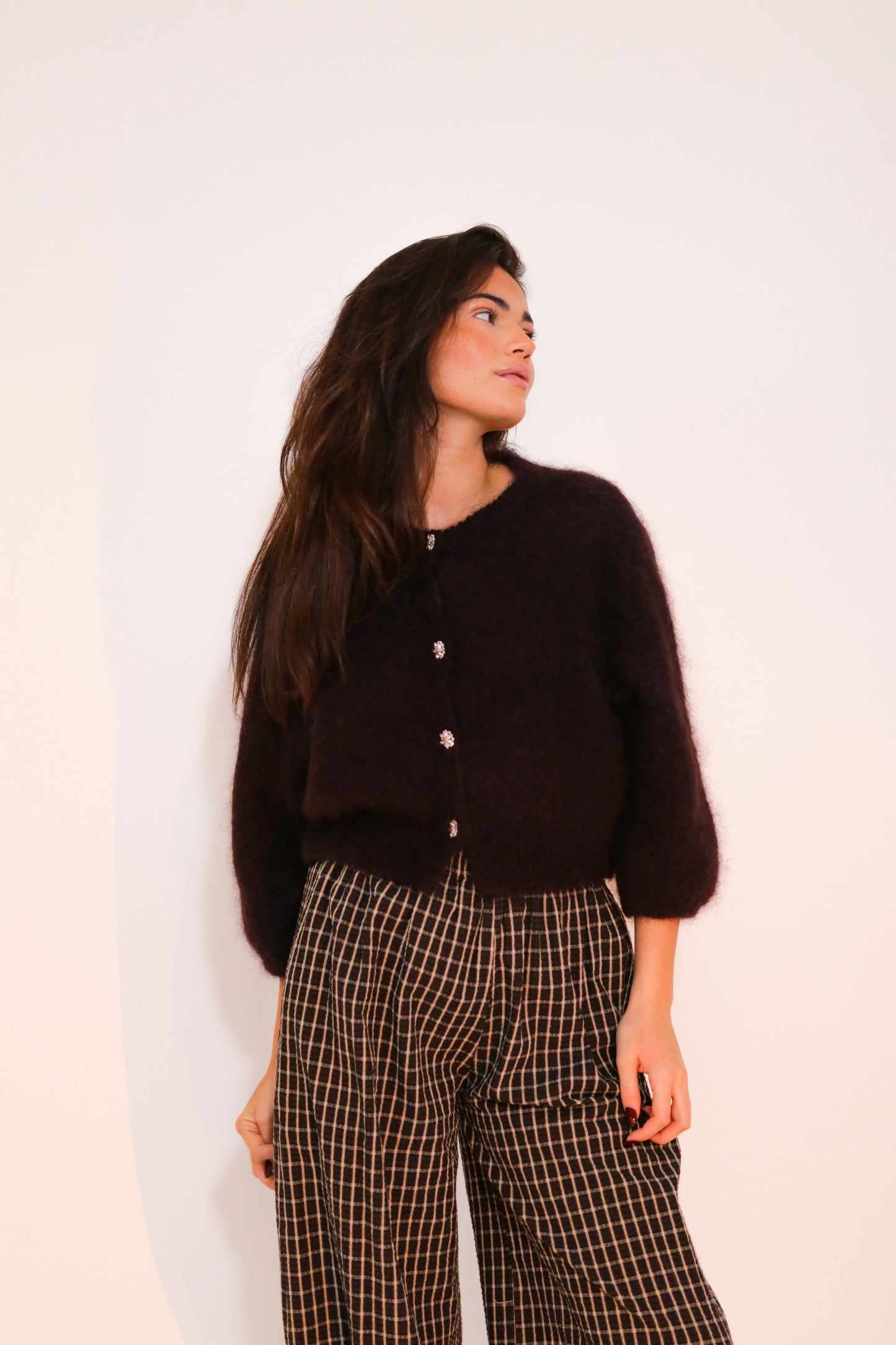 Pull en mohair Bijoux