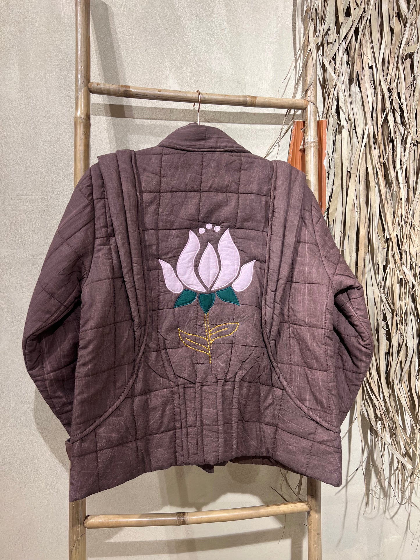 Veste patchwork "Lotus"