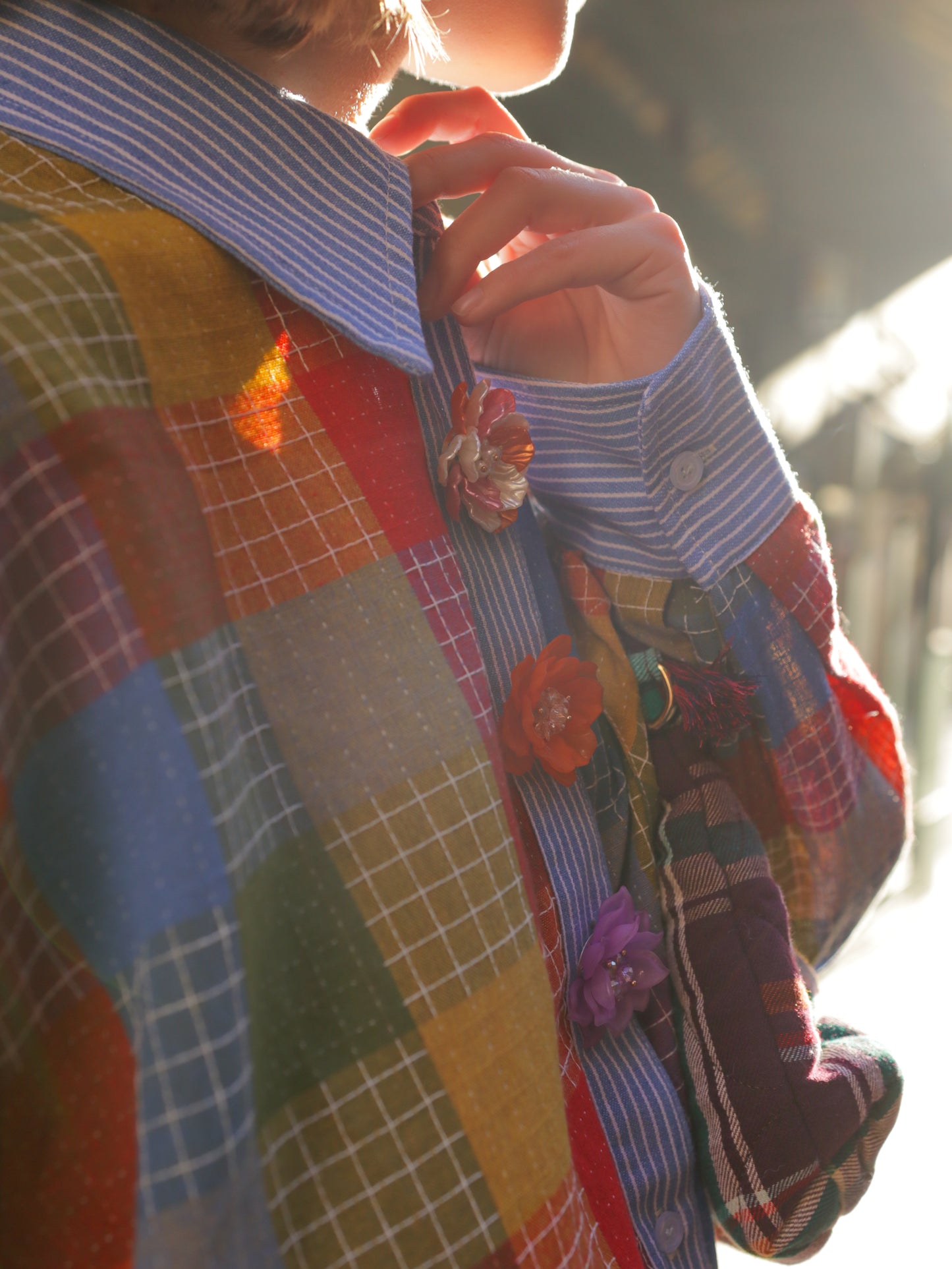 Chemise Patchwork Doux