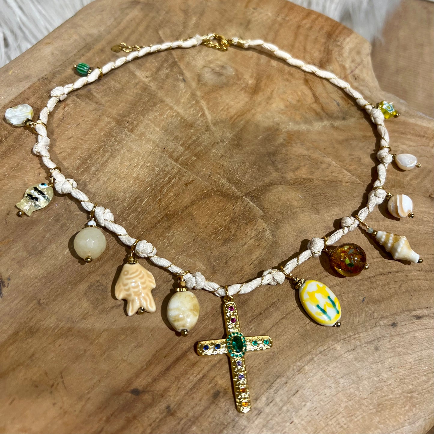 Collier Ivoire Sacré Bohème