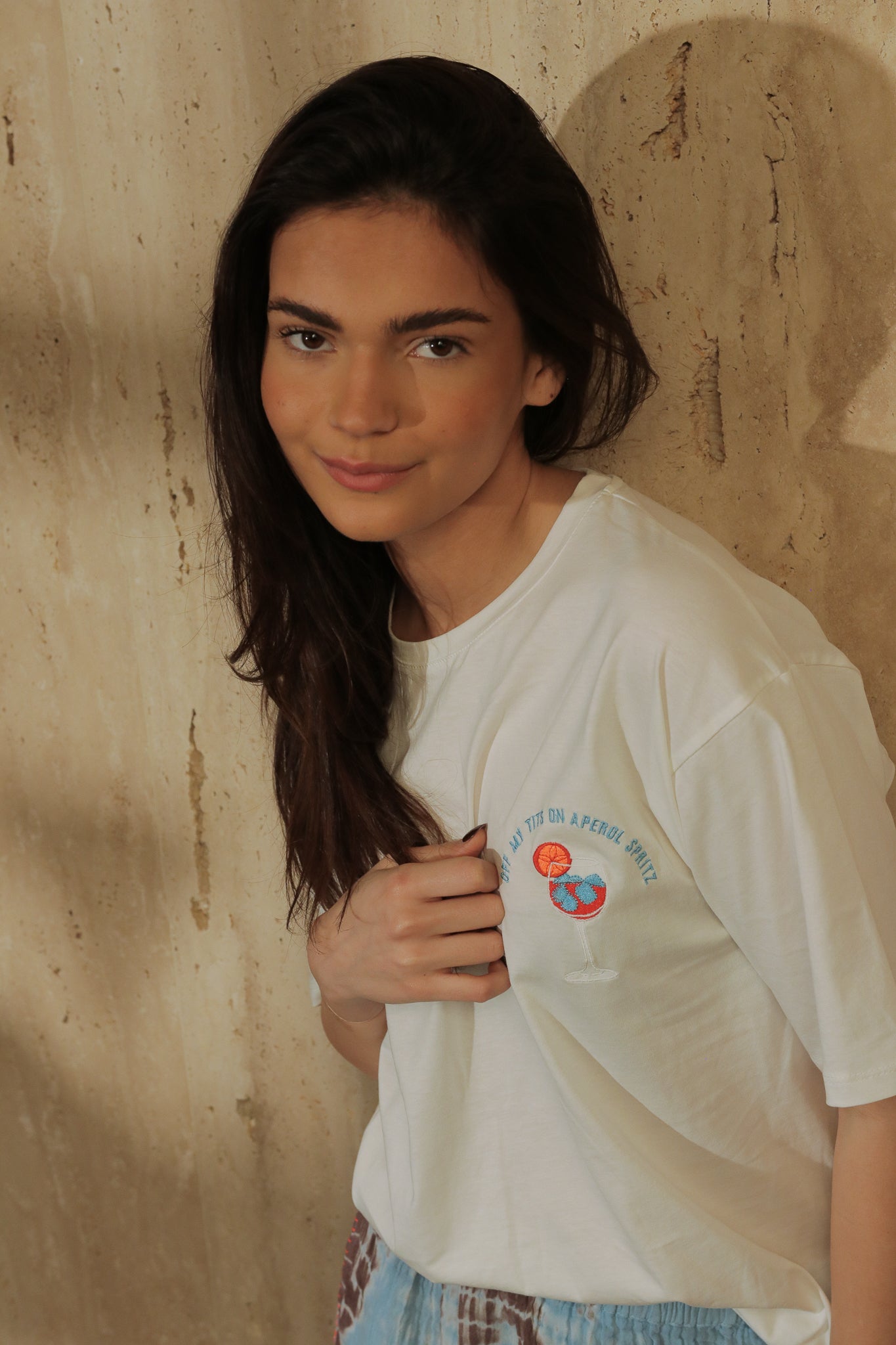 T-shirt Orange Fizz