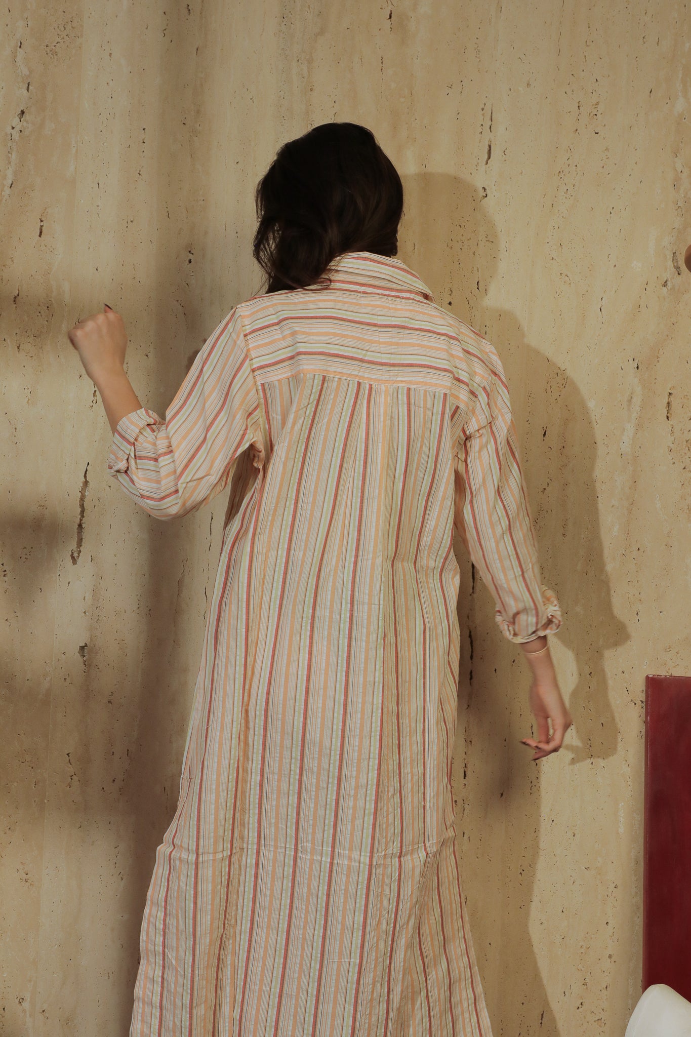 Robe Matin Maison Orange