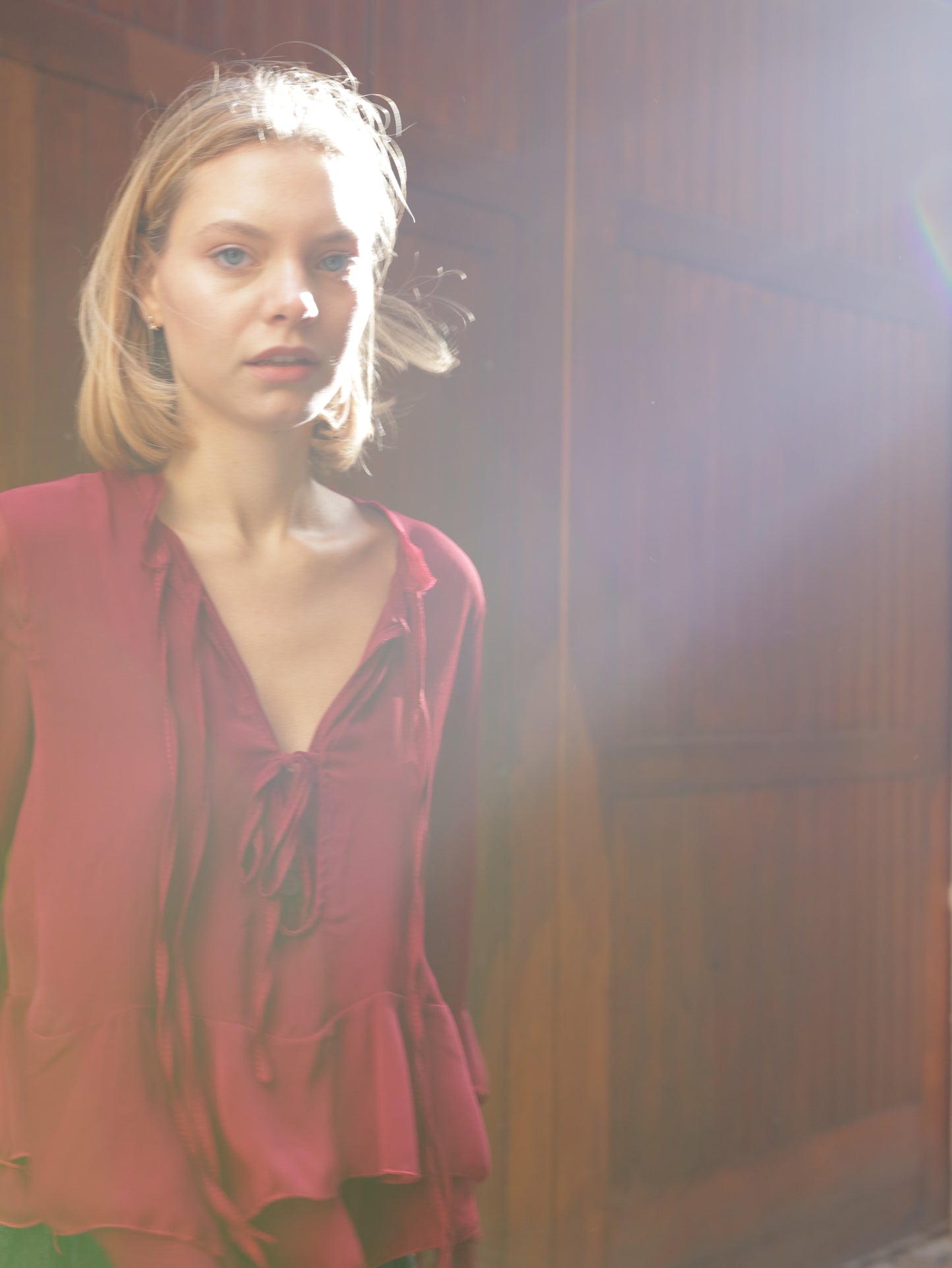 Blouse Volants Romantiques