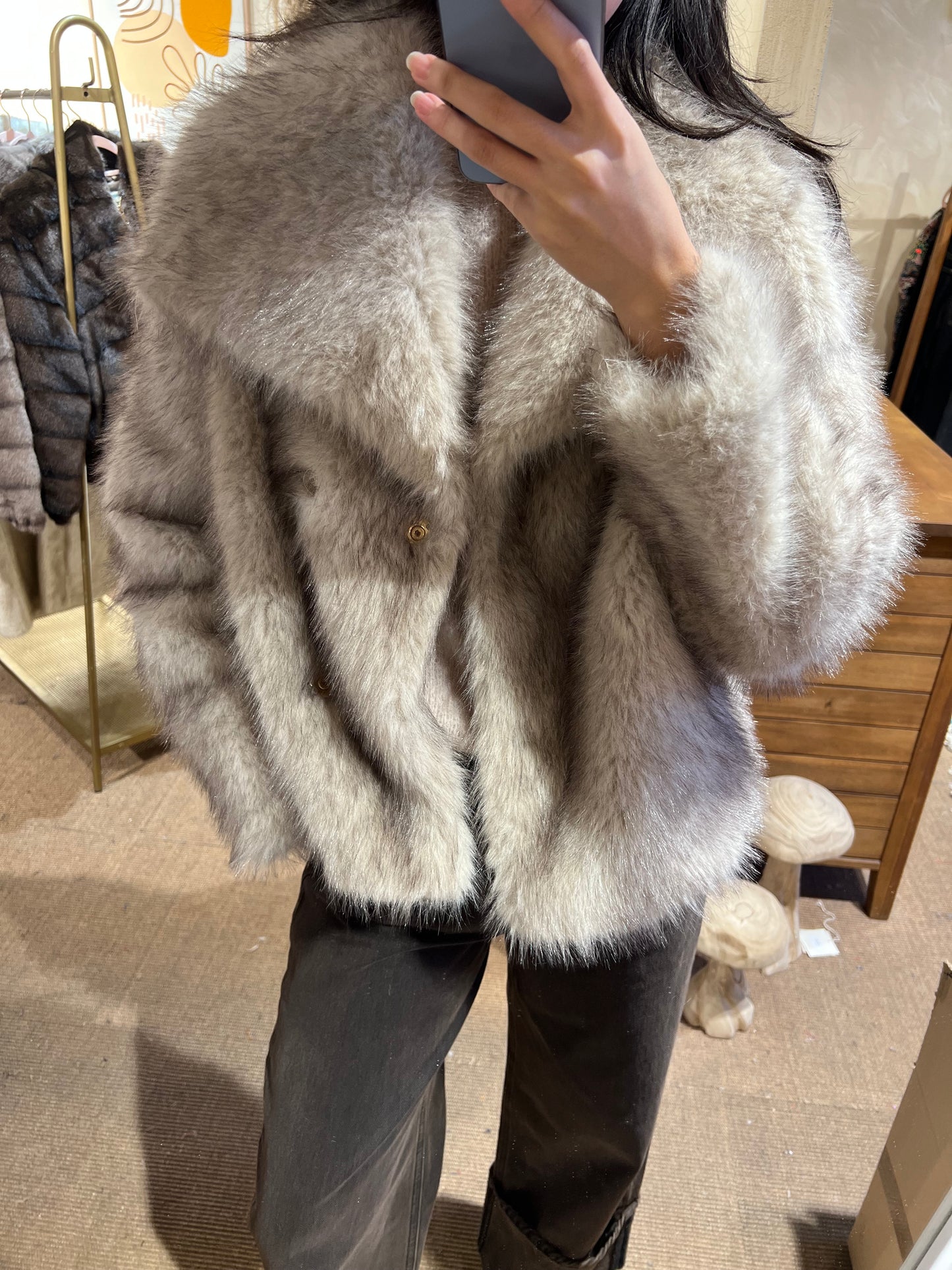 Veste en fausse fourrure "Charm"