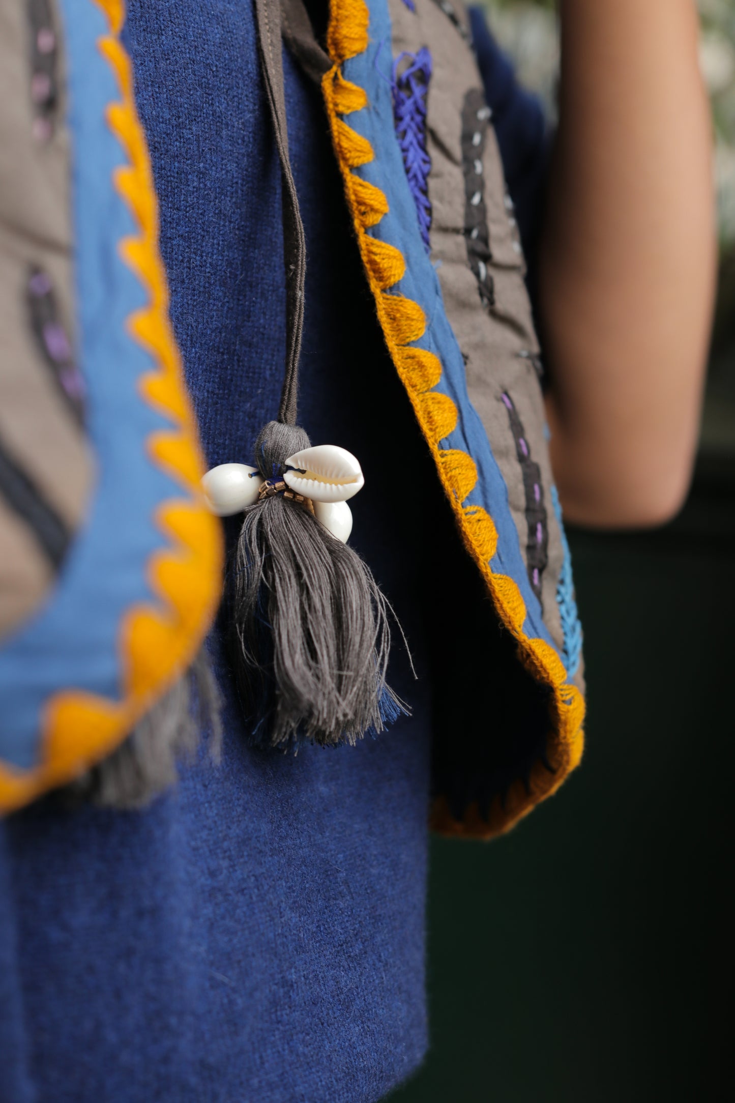 Gilet brodé Écho Bohème