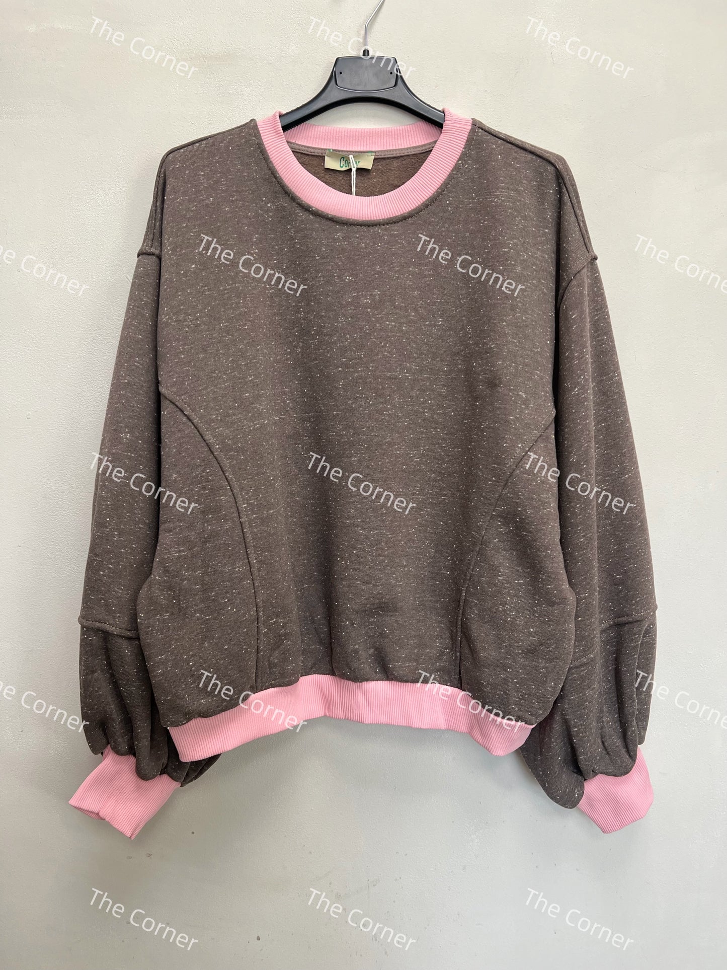 Sweat-shirt moucheté Cocoon Soft