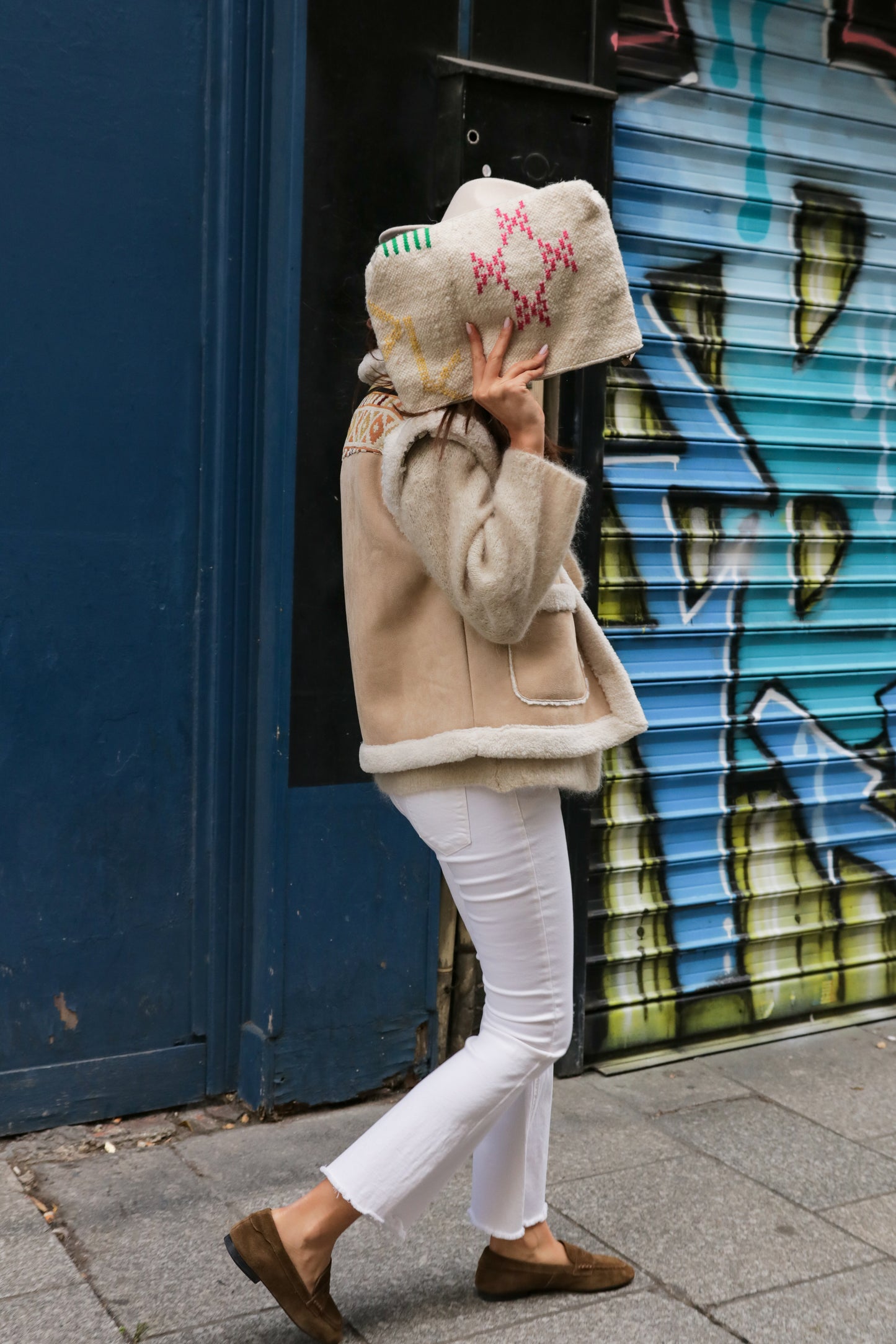 Pantalon Écru Élancé