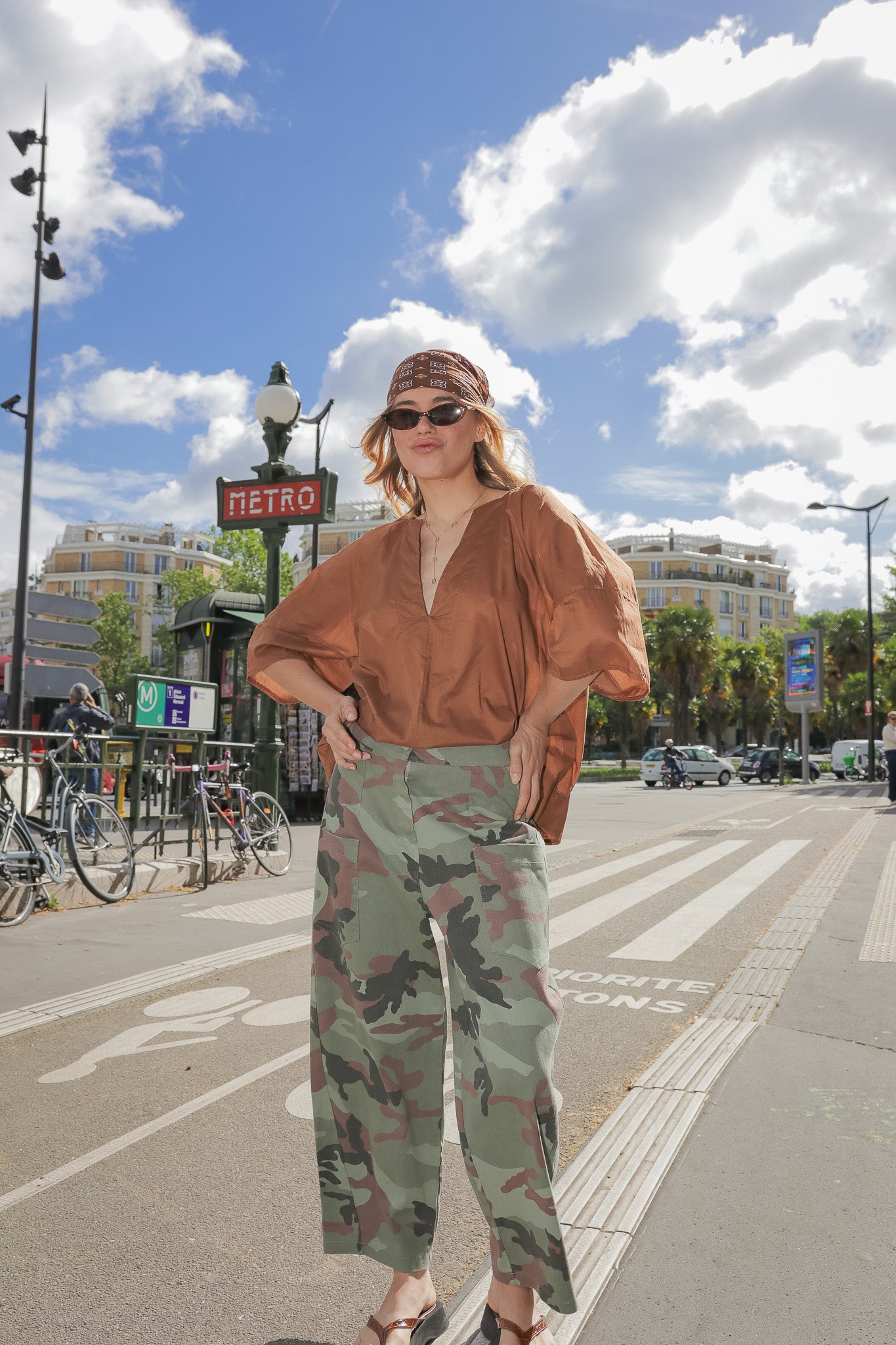 Pantalon Savane Camo