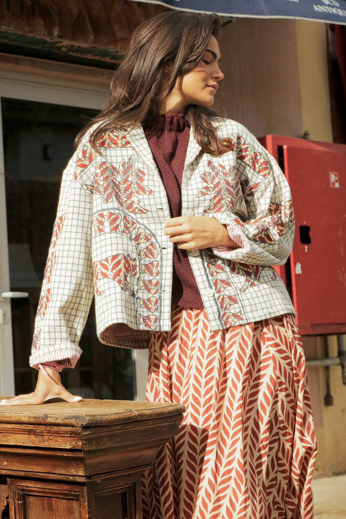 Veste Feuillage