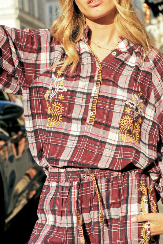 Chemise Brodée Kalyani