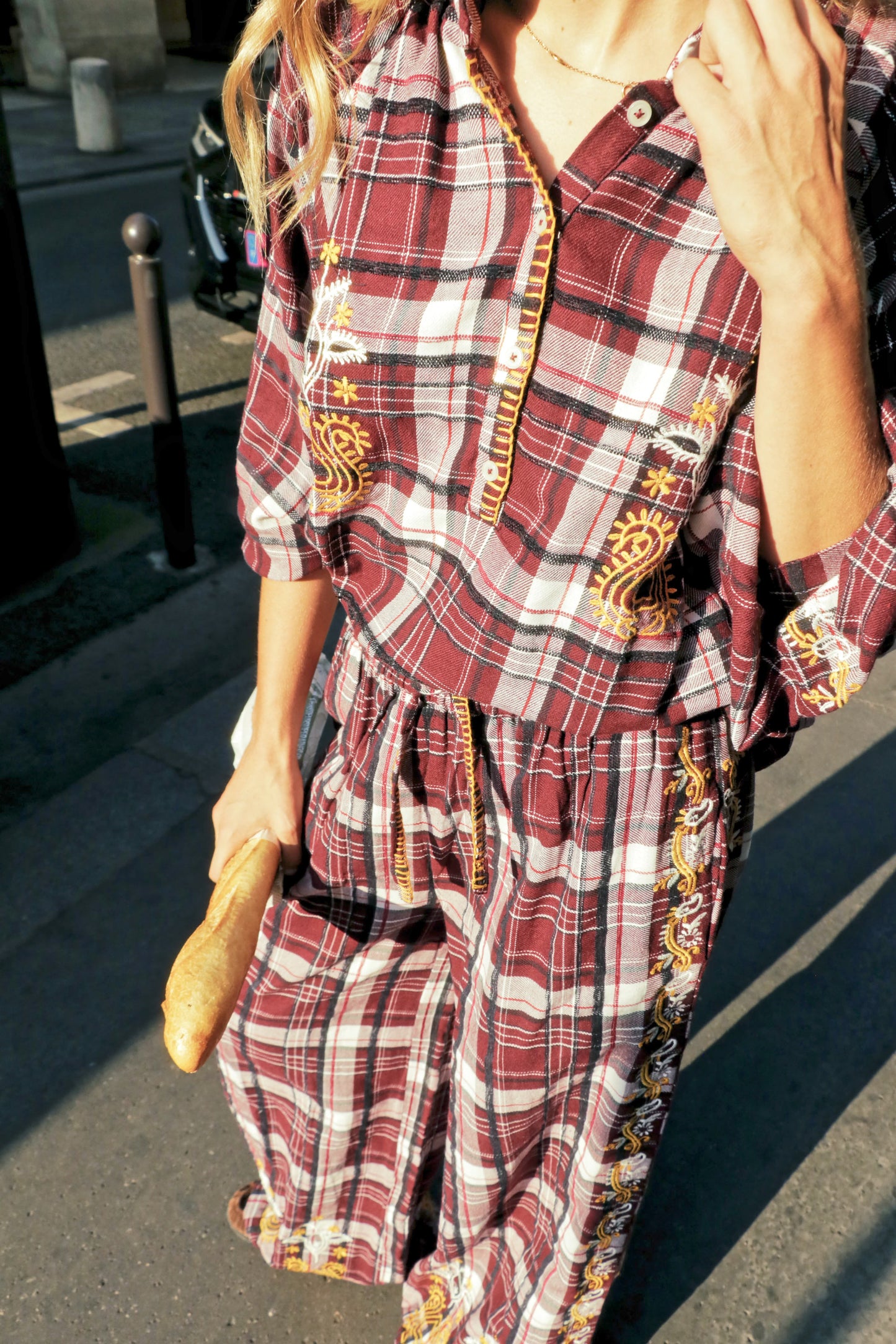 Chemise Brodée Kalyani