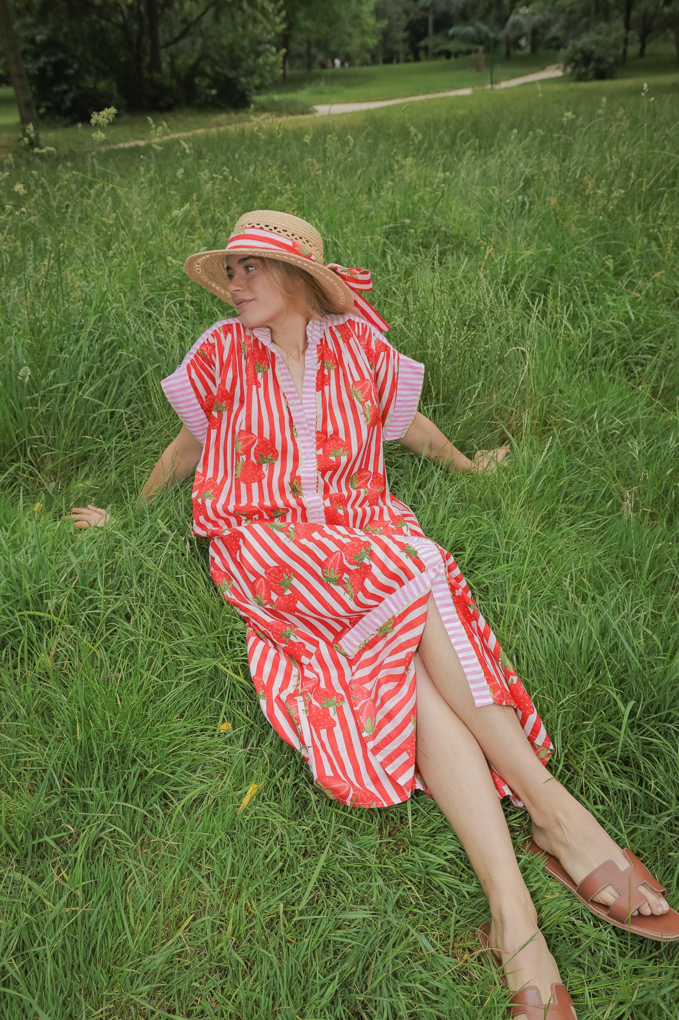 Robe Fraise Vermillon