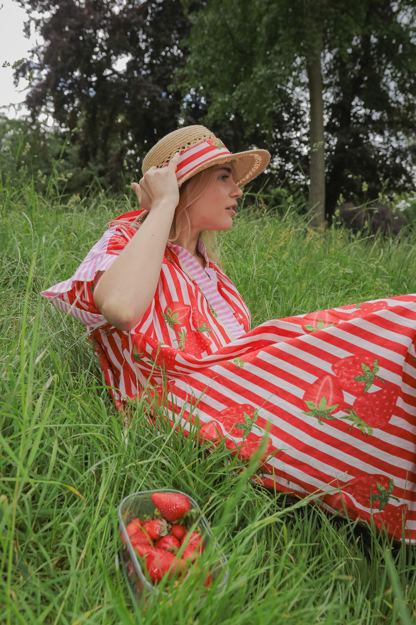 Robe Fraise Vermillon
