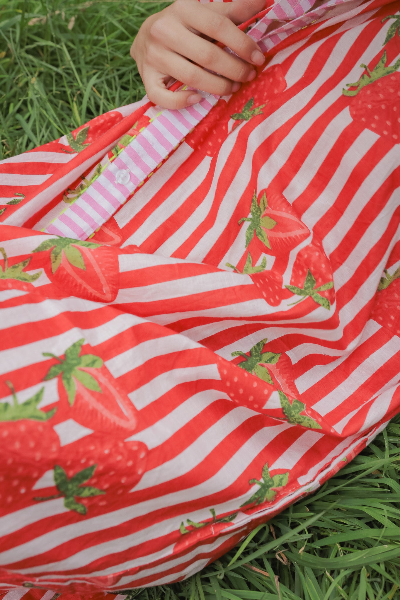 Robe Fraise Vermillon