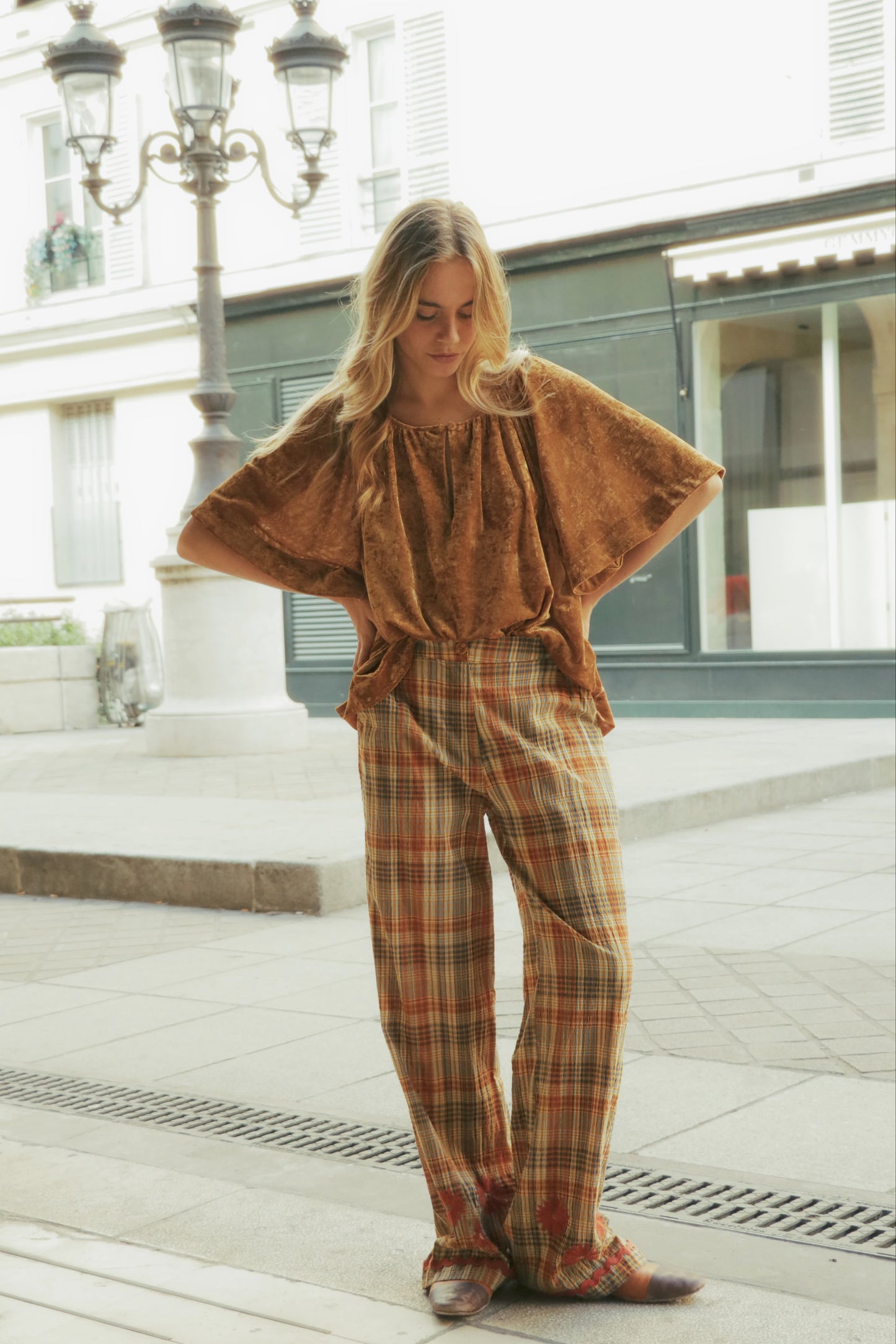 Blouse Velours Sienna