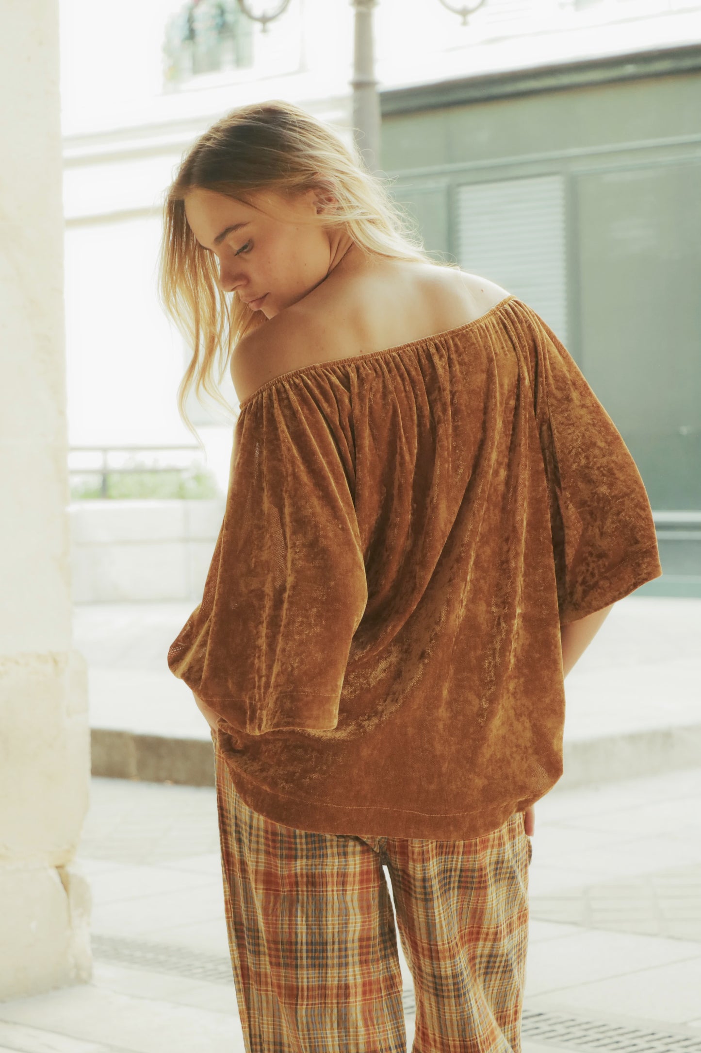 Blouse Velours Sienna