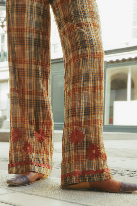 Pantalon Carreaux Marigold