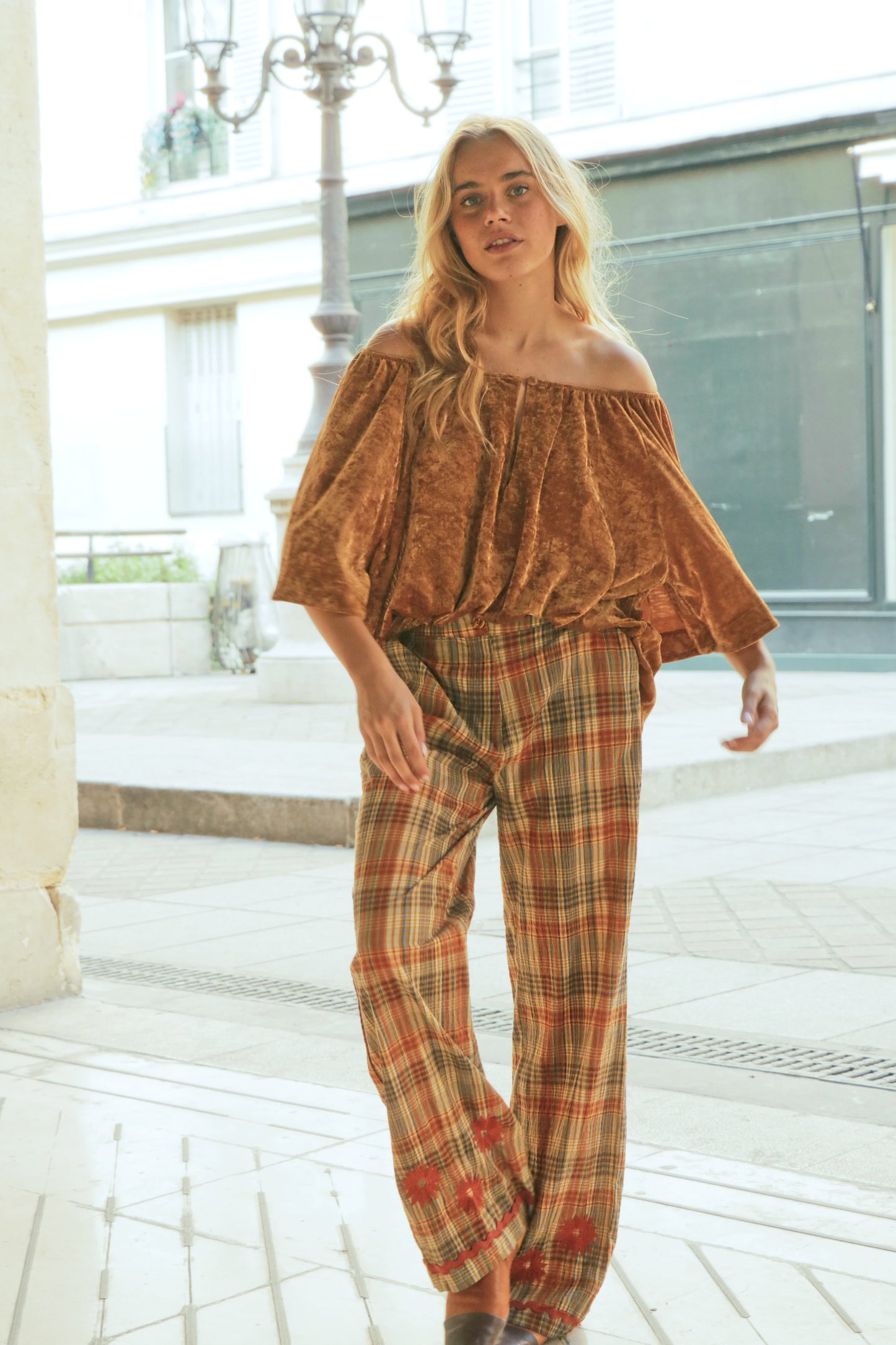 Blouse Velours Sienna