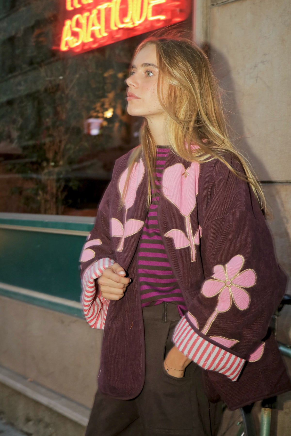 Veste Blooming Hearts