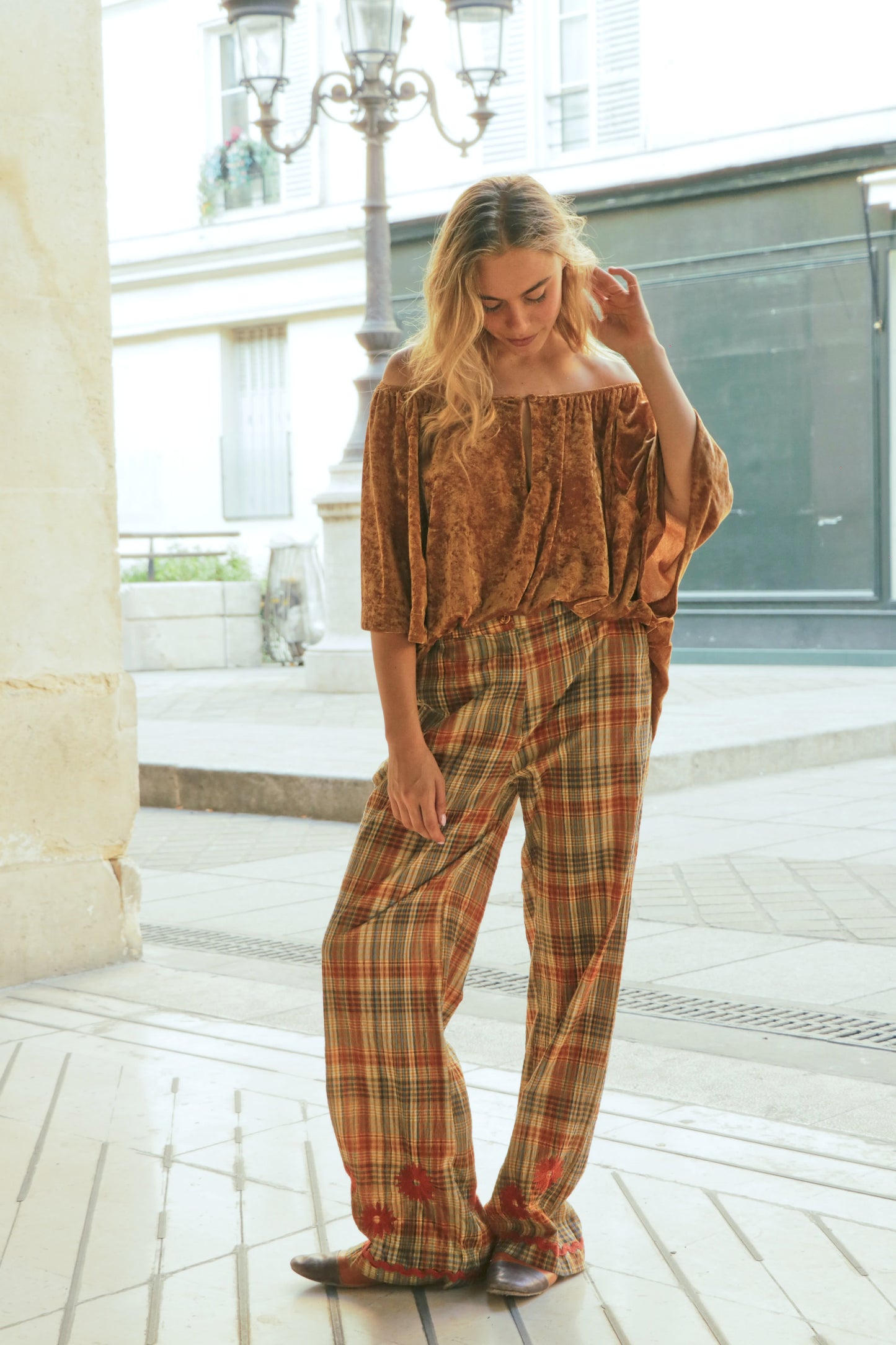Blouse Velours Sienna