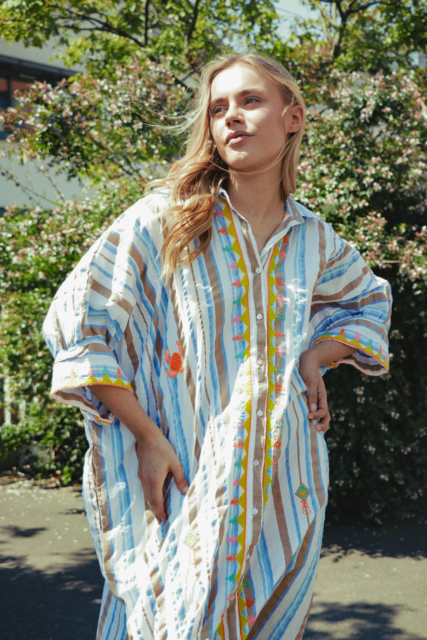 Robe Chemise Capri