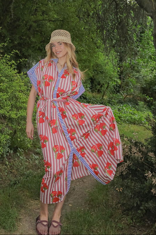 Robe Fraise Dragée