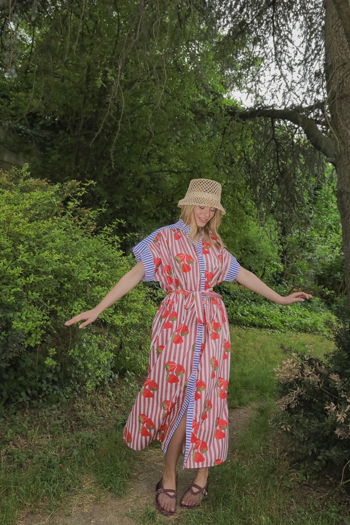 Robe Fraise Dragée