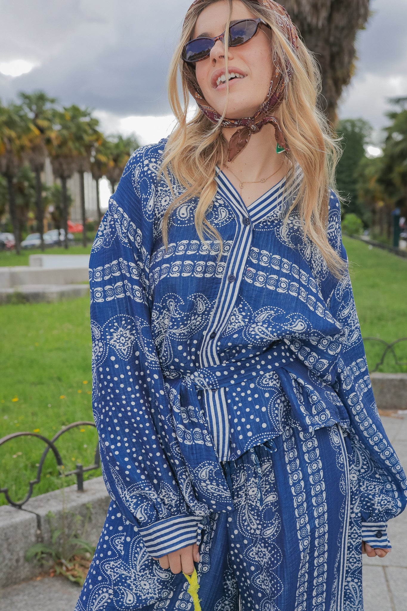 Chemise Azur