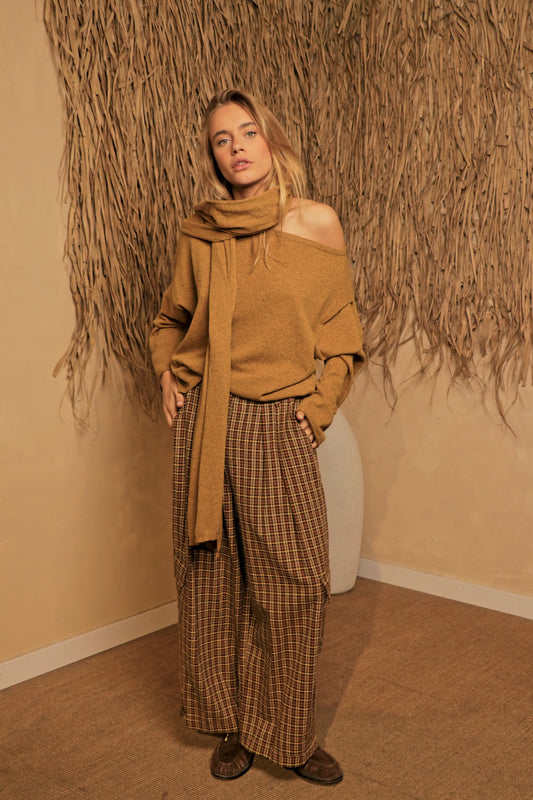 Pull Mossy Jaune