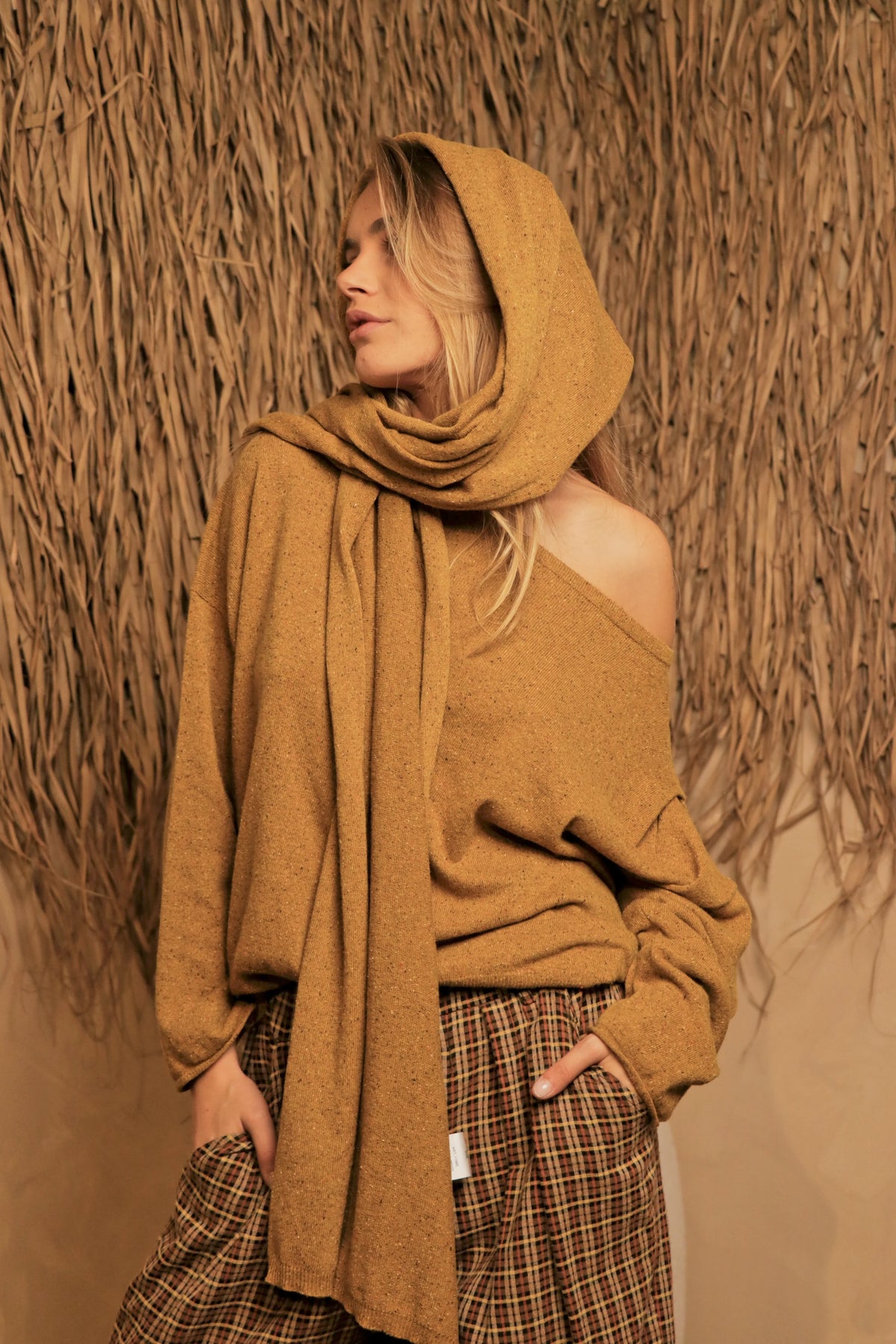 Pull Mossy Jaune