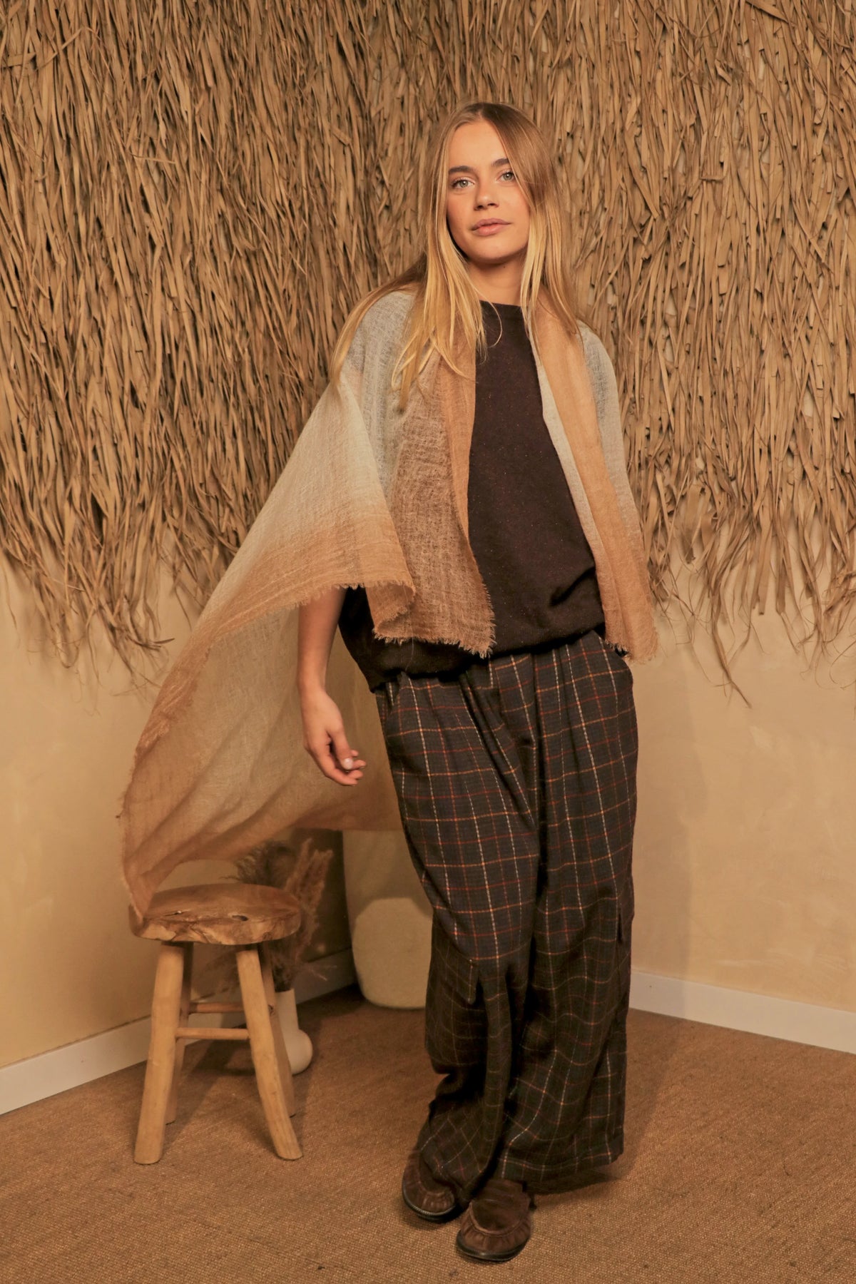Pantalon Cargo chocolate