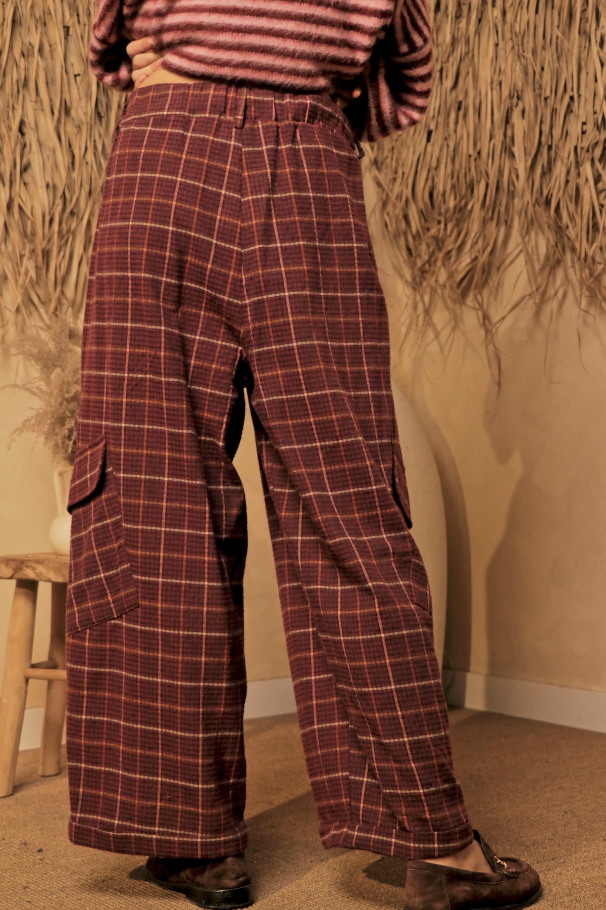 Pantalon Lucas Bordeaux