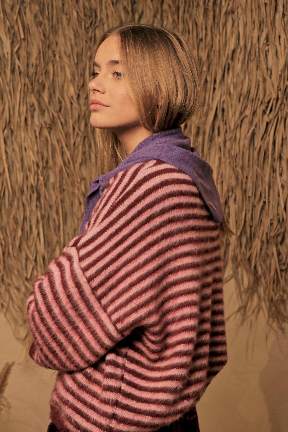Foulard Livia Violet