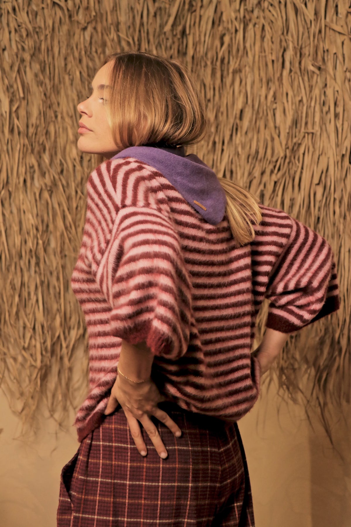 Foulard Livia Violet