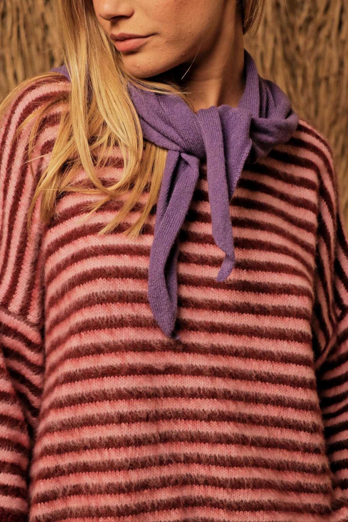 Foulard Livia Violet