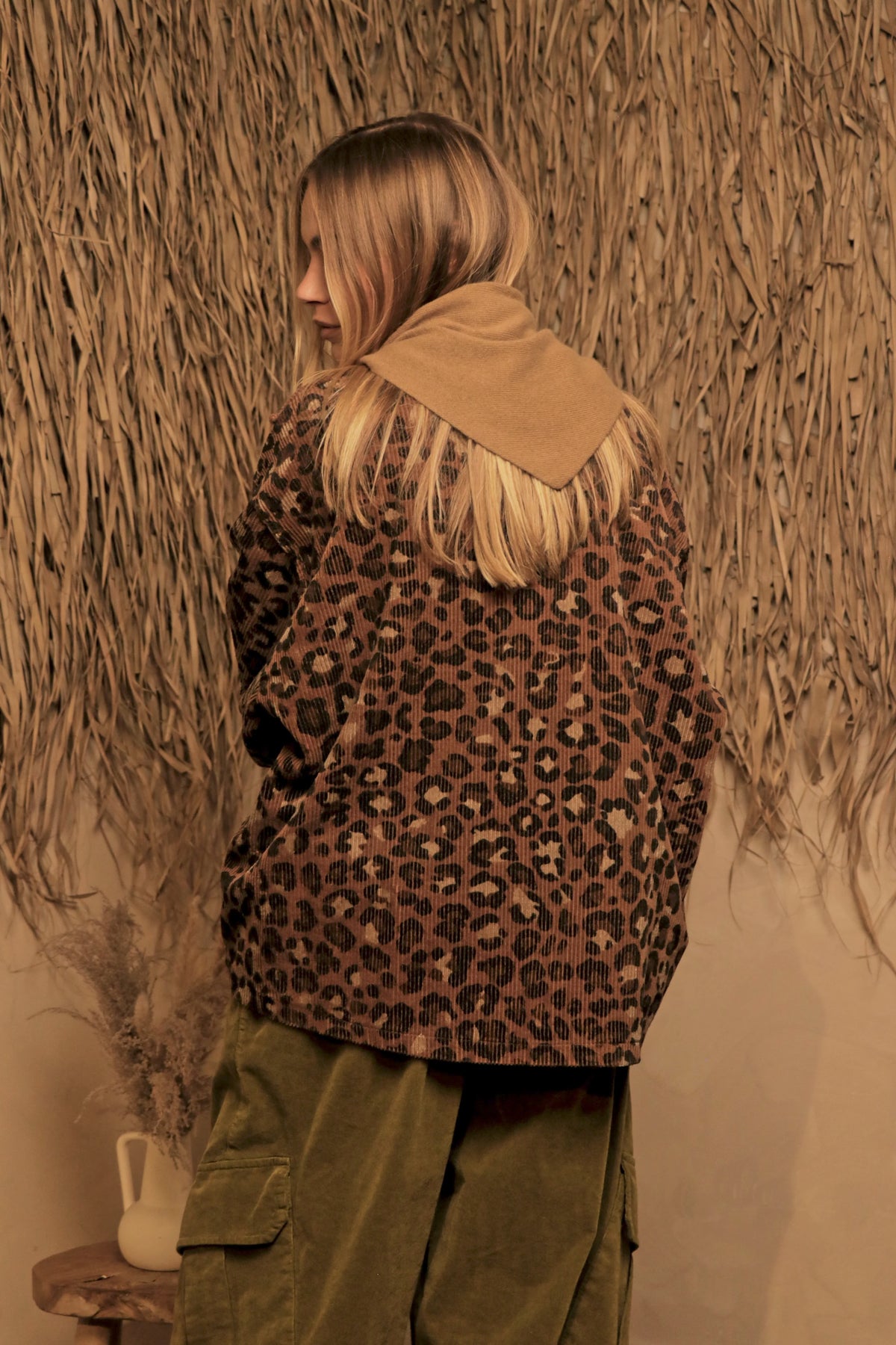 Foulard Livia Camel
