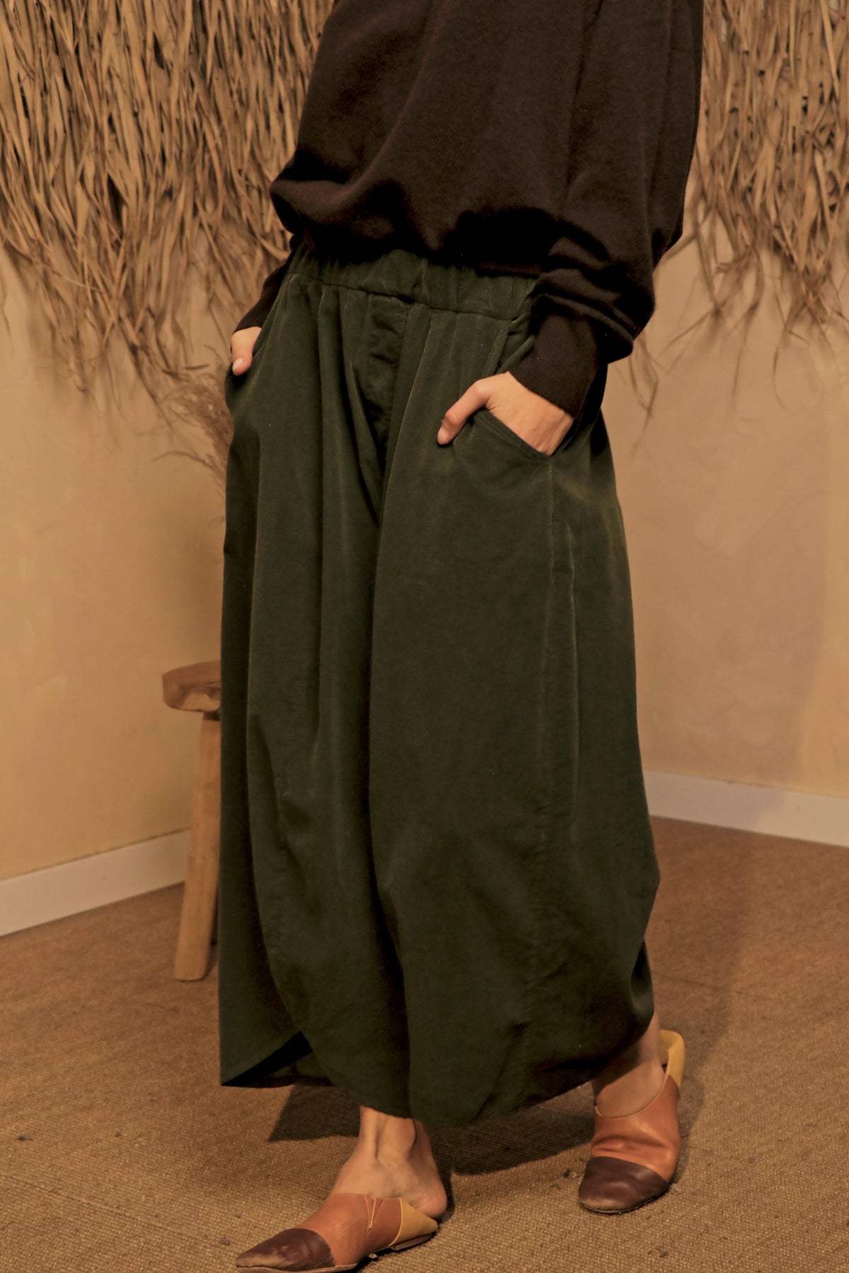 Pantalon Tulipa Kaki