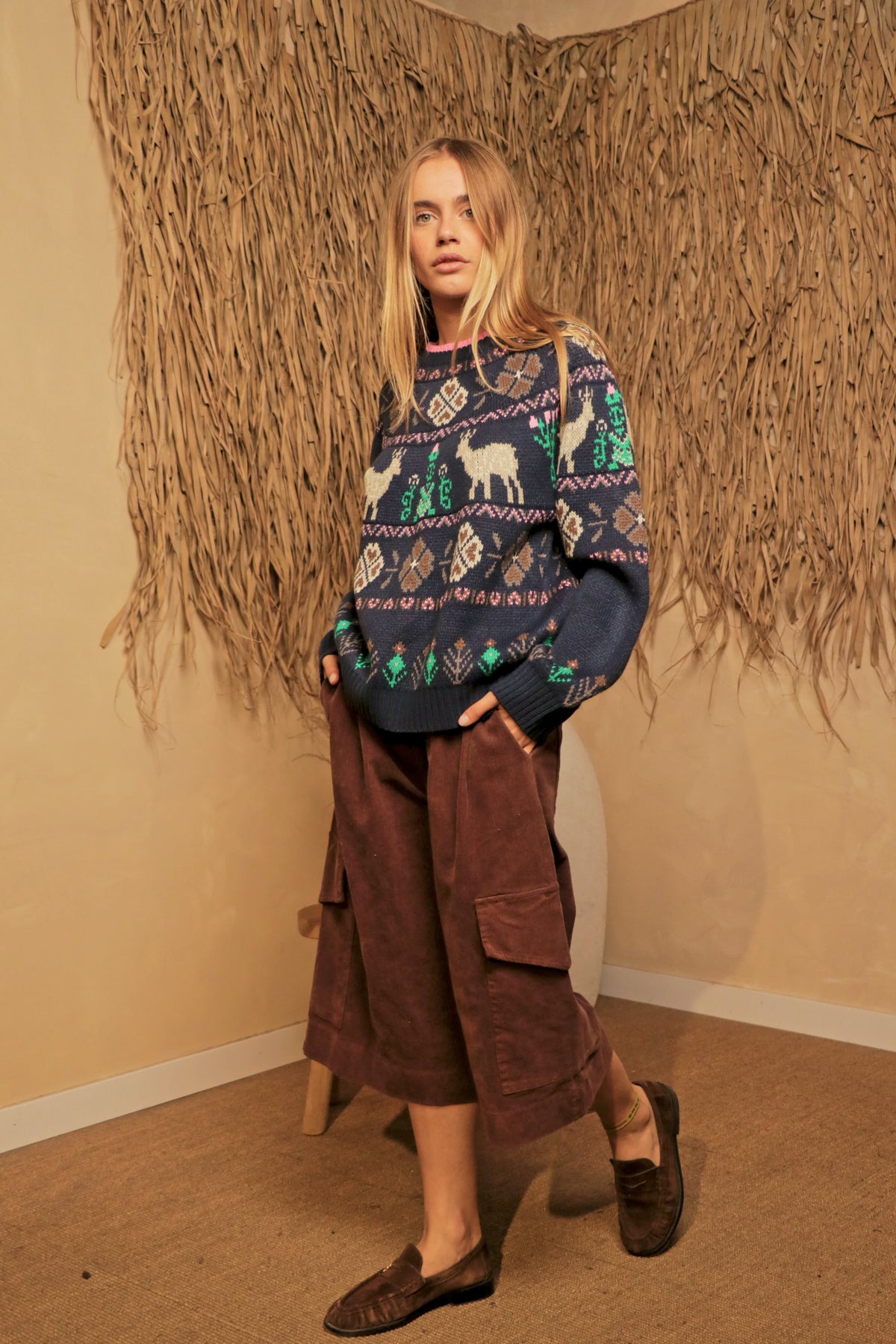 Pull Jacquard Fjord