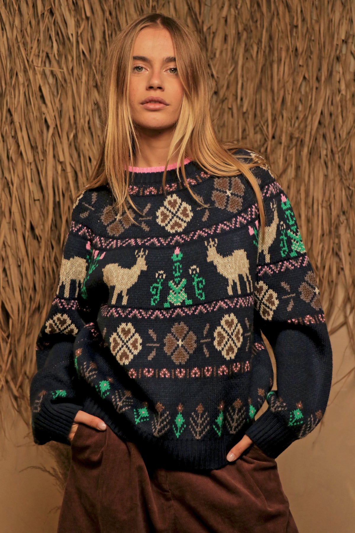 Pull Jacquard Fjord