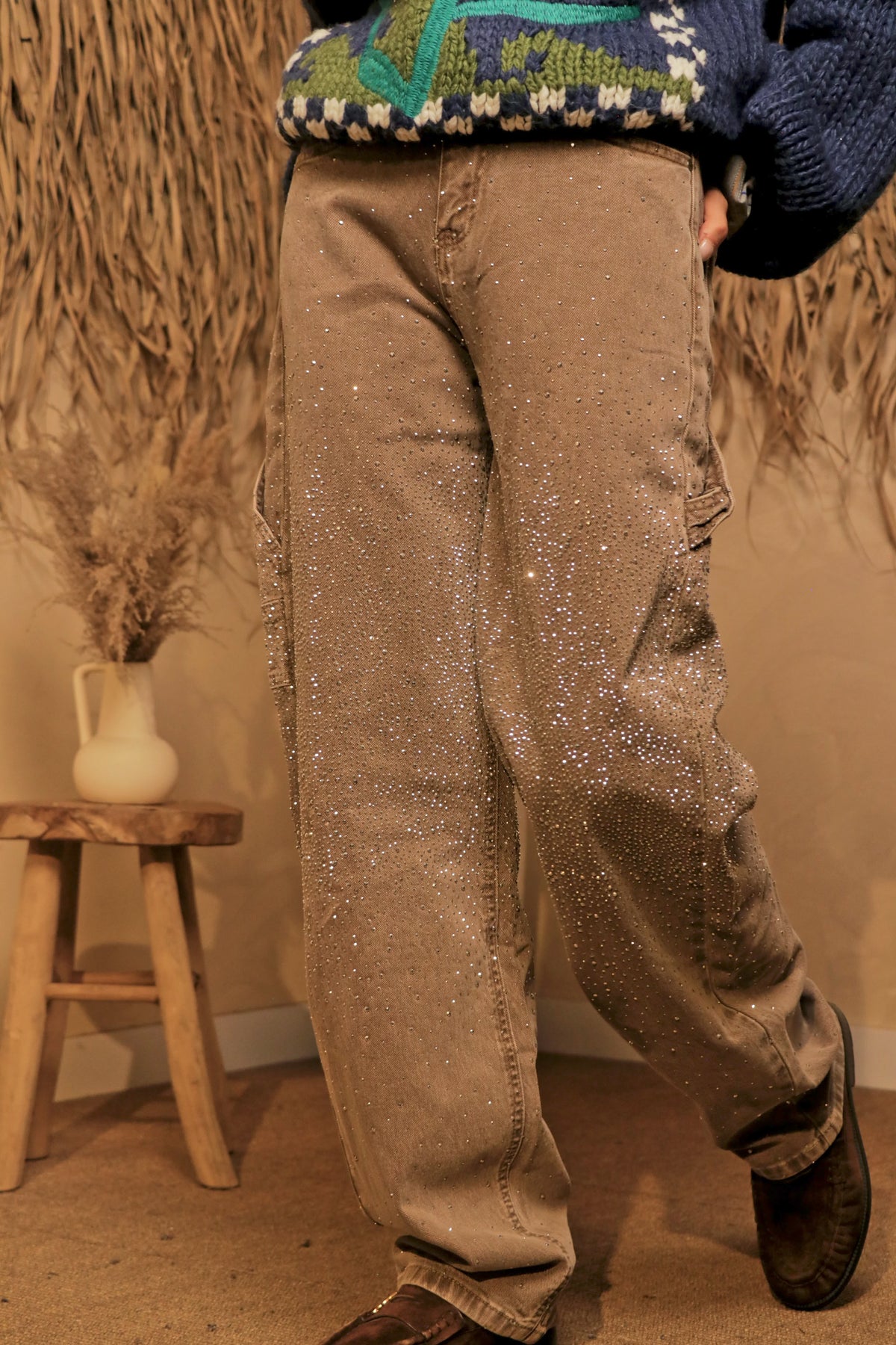 Jean Golden Sparkle