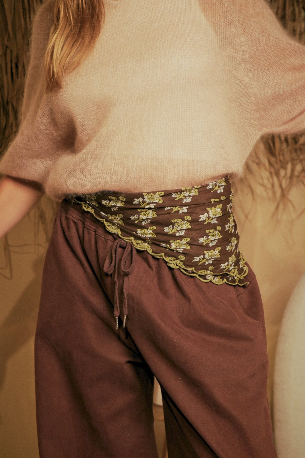 Foulard Fleur de Java