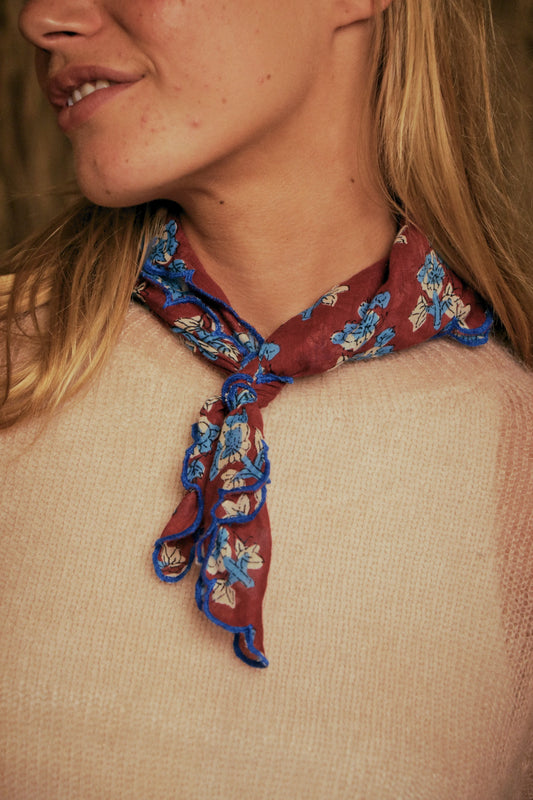 Foulard Fleur de Java