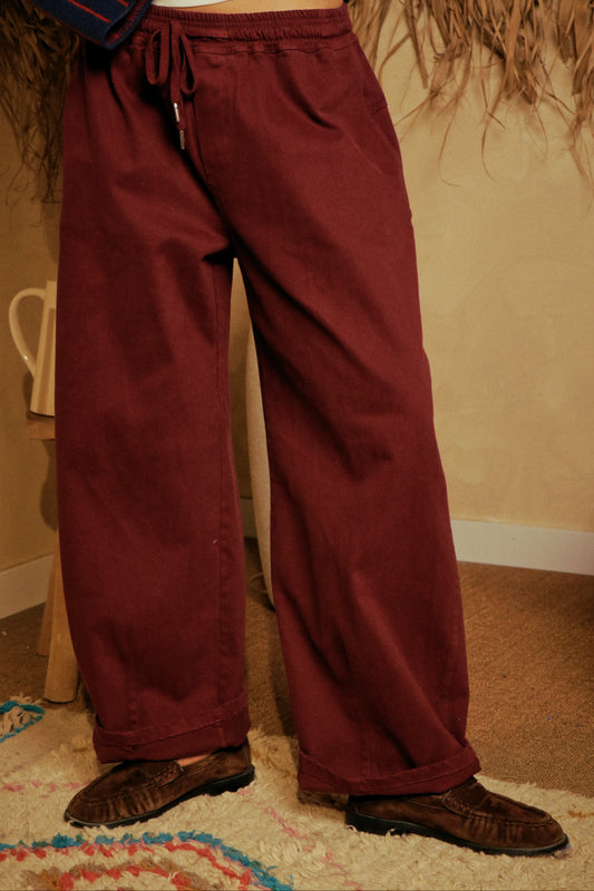 Pantalon Mistral Bordeaux