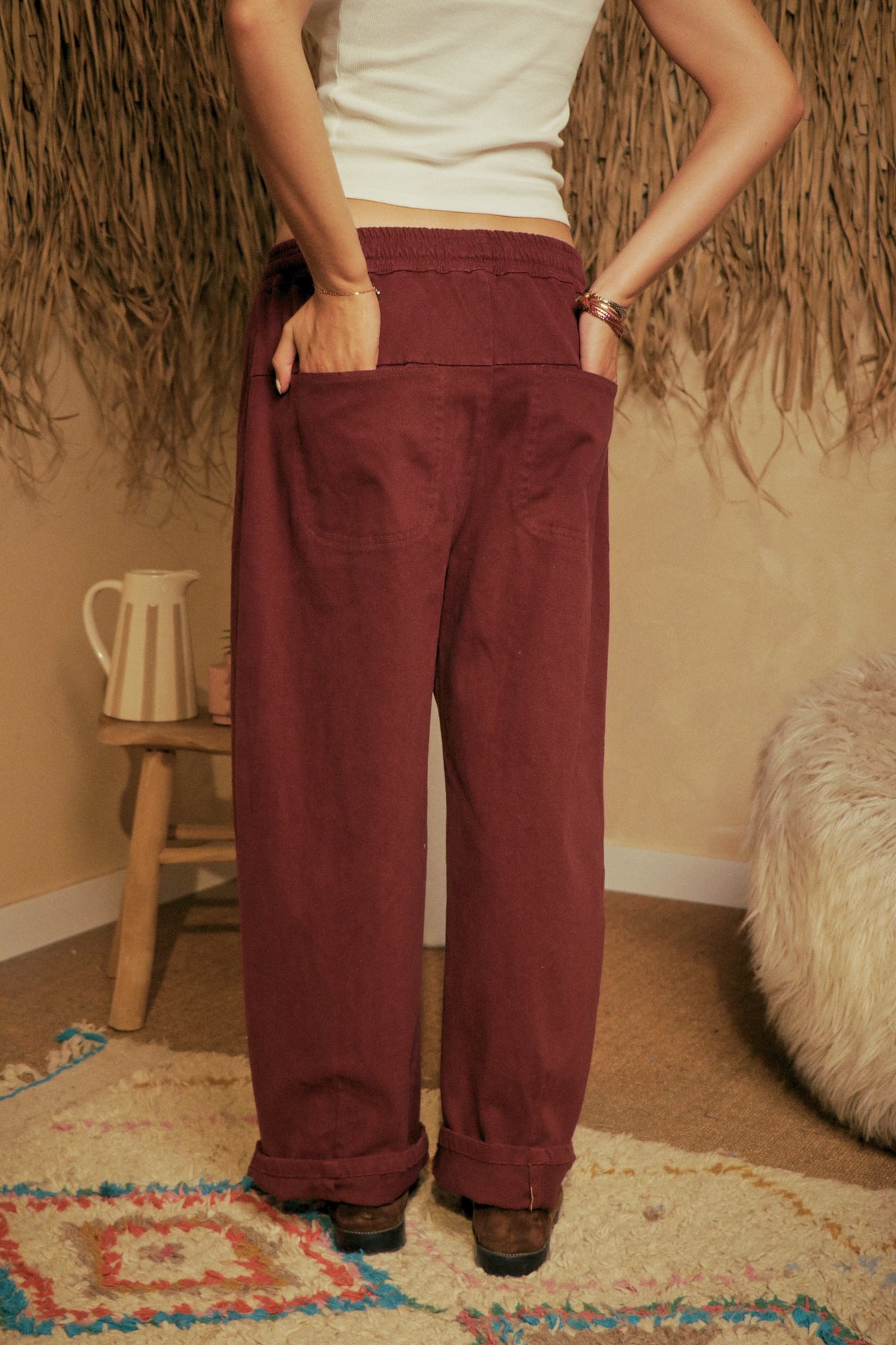 Pantalon Mistral Bordeaux