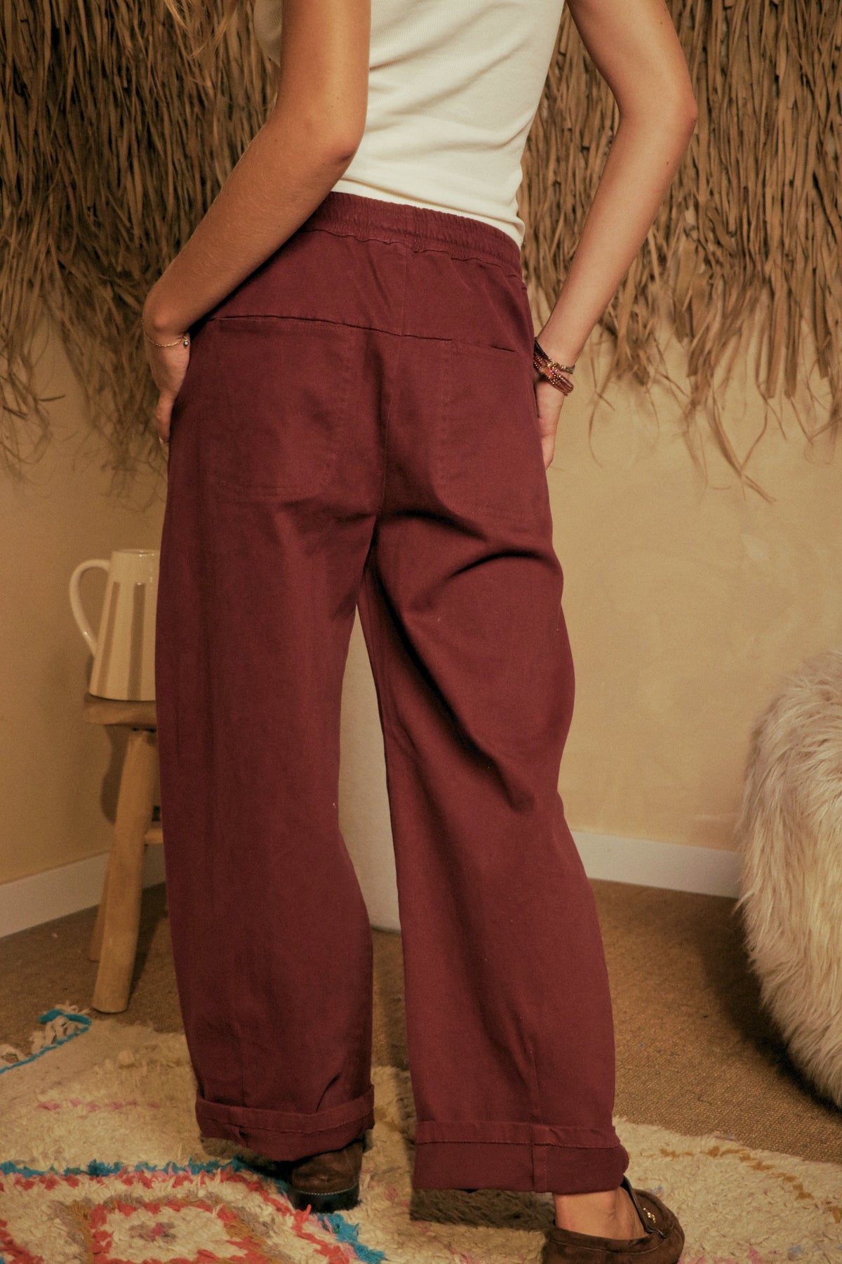 Pantalon Mistral Bordeaux